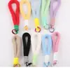 Lanyard de Felpa Corto de Colores para Teléfono Móvil Llavero de Muñeca de Caja Sorpresa para Taza de Agua Joyería Accesorios Pequeños