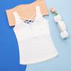 Ropa interior de desarrollo para niñas, chaleco de algodón para 9-12 años