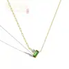 Moderna, de lujo ligero, exquisita cadena de titanio para mujer, versátil, única, simple cadena para la clavícula, moderna y elegante, no se decolora, venta al por mayor desde el fabricante