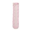 Calcetines para Niños, Calcetines Clase A, Calcetines Blancos de Encaje de Princesa hasta la Pantorrilla, Calcetines Largos para Niñas, Calcetines Tejidos Estampados para Niños por Encima de la Rodilla