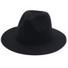Sombrero de Jazz Étnico de Tíbet con Ala Grande de Fieltro Multicolor Nuevo Estilo Europeo y Americano para Otoño e Invierno Transfronterizo