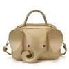 Bolsa Feminina Fofa em Formato de Elefante Mini Bolsa de Ombro Transversal Moda Versátil Bolsa de Mão Estilo Ins Bolsa Pequena Bolsa Transversal