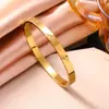Pulsera Nudosa de Acero Inoxidable y Oro de 18 Quilates Pulsera de Tres Piedras Pulsera de Nariz de Cerdo Esmaltada