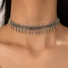 Yongge Jewelry Anillo Ancho Liso Personalizado Transfronterizo Europeo y Americano con un Diseño de Estilo Punk Geométrico y Gargantilla Exagerada
