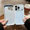Transforma al Instante en una Ventana Grande con una Funda Magnética Fina para Teléfono Adecuada para Apple 17Promax Silicona Líquida 16 Tela de Terciopelo 13 Protección de Lente