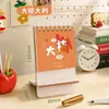 Nuevo Mini Calendario de Escritorio 2027 Adorno de Escritorio Calendario de Estación de Trabajo de Alto Valor Calendario Mensual Calendario Anual Creativo Lindo Dibujo Animado