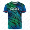Ropa de Ciclismo Poc para Bicicleta de Montaña Camiseta de Manga Corta Verano Ropa para Motocicleta Todoterreno Transpirable de Secado Rápido Ropa para Descenso