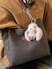 Bolso Escolar Estilo Coreano para Mujer Invierno 2025 Estilo Nuevo Bolso de Hombro Simple y Moderno Bolso Tote de Gran Capacidad para Viajes
