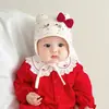 Chapéu de Bebê Coreano Yipan Primavera e Outono Novo Estilo Chapéu Fofo com Proteção para Orelhas Recém-Nascido Menina Bebê Chapéu Fetal para Bebê