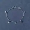 Pulseira Sino de Vento com Cadeado de Coração Novo Estilo, Design Retrô Simples e Personalizado, Luxo Leve, Versátil, Acessório de Pulso da Moda e de Alta Qualidade