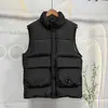 Comercio exterior transfronterizo Chaleco cálido casual con cuello alto y placa con logo de la empresa a prueba de frío talla europea ins