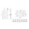 TG3-10Q/110*180 Gabinete Central de Alto Voltaje Pasamuros de Pared Resina Epoxi Múltiples Tamaños 10KV Fila Única Fila Doble