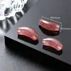Cristal Branco Natural Tubo Curvo Nariz de Touro Contas Soltas Acessórios Feito à Mão Peças para Joias DIY Pulseira Colar Venda Direta de Fábrica