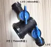Acessórios para Fita Microaspersora de 2 polegadas a 1 polegada Conector de Três Vias Válvula Esfera de Quatro Vias Cotovelo Tubo de Água para Fita de Irrigação por Gotejamento Conector Multifuncional
