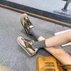 Maillard 2024 Novo Couro Genuíno Retrô Versátil Confortável Casual Sapatos Casuais Treino Alemão Sapatos Femininos Estilo Retrô Leve