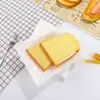 Saco de Papel Kraft para Torrada Europeia em estoque Saco de Embalagem para Sanduíche, Assar Pão, Alimentos Transparente Autoadesivo Selante Saco para Biscoito