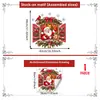 Árvore de Natal Criativa Papai Noel Espiando Cabeça Interruptor Adesivo Adesivo de Parede Fundo de Parede Decoração de Casa Adesivo de Parede Autoadesivo