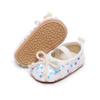 Bebê Menina 0-1 Ano Solado Macio Antiderrapante Sapatos de Um Só Solado Primavera Outono Sapatos para Criança Pequena Sapatos de Princesa para Bebê com Lantejoulas Bebê Pré-andador