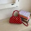 Bolso de Lunares de Alta Gama Nuevo 2026 para Mujer, Bolso Cruzado Elegante y Sencillo, Bolso Cuadrado Pequeño Versátil y de Moda
