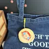 Linda y juguetona funda pequeña de jade Yuyu para auriculares, monedero, tarjetero para estudiante, llavero, bolsa estilo chica suave, monedero para llaves, bolsa de almacenamiento