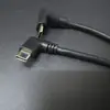 Cabo de Dados e Carregamento Tipo-C para USB 3.0 Tipo L banhado a ouro Porta C Ângulo de 90 Graus Tipo C Cabo de Dados para HD
