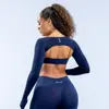 DF Nuevo Traje de Yoga Ajustado Pantalones Cortos de Fitness Pantalones de Cadera Sujetador Deportivo con Tirantes Chal de Manga Larga Running