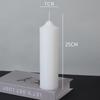 Velas Domésticas, Velas de Iluminação Cilíndricas Extra-Grossas, Velas de Emergência de 7cm de Diâmetro Extra-Grosso para Quedas de Energia, Sólidas e Duráveis
