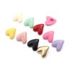 Suéter con Botón de Corazón Color Spray de Cola Larga Abrigo para Niños Abrigo Abrigo Botón Ropa de Mujer Botón Decorativo