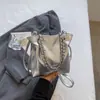 Bolsa de Corrente Texturizada Minimalista para Mulheres 2026 Nova Bolsa Transversal de Nicho Moda para o Dia a Dia Bolsa de Ombro Transfronteiriça