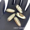 Lantejoula Escama Longa Isca Artificial Biônica Isca Colher de Metal Tipo Camada de Natação Completa Boca de Cavalo Robalo Listrado Branco Fábrica