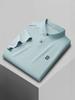 Camisa POLO para hombre Runenboro 2025 verano nuevo cuello solapa manga corta secado rápido anti-ultravioleta primera generación pelo