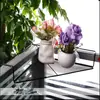 Estante de esquina para trípode de oficina Jiahua Artefacto de almacenamiento para dormitorio universitario Estante de almacenamiento para flores