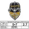 Yaxiu Nuevo Parche Bordado NFL Parche de Tela Deportiva Máscara de Fútbol Americano Parche Bordado para Ropa Bolsa Parche Parche