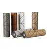Pegatinas de pared decorativas con imitación de madera autoadhesivas, pegatinas de pared con rejilla de ranura ultra 3D, decoración de pared impermeable, pegatinas de pared para fondo de TV