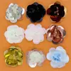 Moda Lentejuela Flor Colorida Bordado Perla Flor DIY Tejido a Mano Ropa Zapatos y Sombreros Bolsas Materiales Venta al por Mayor