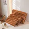 Funda de almohada de algodón puro y látex al por mayor del fabricante, Funda de almohada suave de algodón lavado, Funda para núcleo de almohada de algodón puro 40*60 Sin núcleo