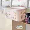 Cesta suspensa para berço, organizador de berço para bebê, caixa de armazenamento para fraldas e descarte de fraldas, bolsa suspensa multifuncional