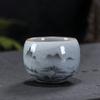 Grande tamanho Ru Forno Kung Fu Chá Xícara de Chá Cypress Abertura Crack Chá Xícara de Degustação Ru Porcelana Xícara de Chá Grande Capacidade Copa Master Tasting Cup