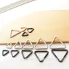 Bolsa com Fivela Triangular, Mochila de Montanhismo, Gancho de Metal, Argola Triangular Fechada, Guia para Animal de Estimação, Fivela de Arame, Fechadura de Hardware para Bagagem