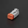 Conector Dechi Dt06-2S Conector Automotivo à Prova d'Água Plugue Macho e Fêmea Chicote de Fiação Plug-in Bloco de Terminais Dt04-2P