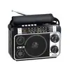 Radio Bluetooth de banda completa retro de exportación, multifunción, para tarjeta/disco U, para reproducir FM/AM/S, altavoces duales con alto volumen