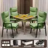Silla de Mahjong para salas de ajedrez y cartas, uso doméstico, con respaldo, silla de oficina para estar sentado mucho tiempo, adecuada para salones de Mahjong y casas de té, en stock