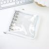 Nuevo A7 cuadrado DIY hojas sueltas PVC cremallera libro de tarjetas goo carcasa brillante para perseguir estrellas núcleo de hojas sueltas libro de mano