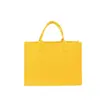Bolsa de Feltro Promoção Publicitária Sacola de Presente Bolsa Tote de Ombro Único de Grande Capacidade Sacola de Compras Souvenir Logotipo Personalizado