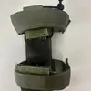 Bolsa de cubierta para botella de agua de cinta ajustable para exteriores, bolsa de cintura táctica MOLLE para taza de agua, portabotellas, accesorios para mochila, bolsa colgante