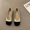 Zapatos planos para mujer, mocasines de slip-on poco profundos, nuevo estilo primavera y otoño 2025, zapatos Mary Jane de slip-on en estilo vintage