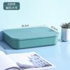 Caja de almacenamiento de escritorio con tapa, cesta de plástico para guardar refrigerios, juguetes, comestibles, cosméticos, a prueba de polvo.