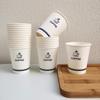 Vaso Desechable Vaso de Papel Oficina Engrosado Hogar Simple Extra Grueso Comercial Vaso para Beber Anti-quemaduras Venta al por Mayor Precio Especial