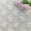 Tejido de Malla Rayada de Punto Poliéster-Algodón Tejido de Punto por Deformación Malla Elástica Jacquard Transpirable de Secado Rápido Tela para Vestidos