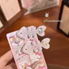 Pinza para Fleco Vintage, Pasador Femenino, Accesorio para el Cabello, Pinza Lateral de Espina de Pescado, Pinza Creativa Versátil de Gato Lindo de Dibujos Animados para Estudiantes